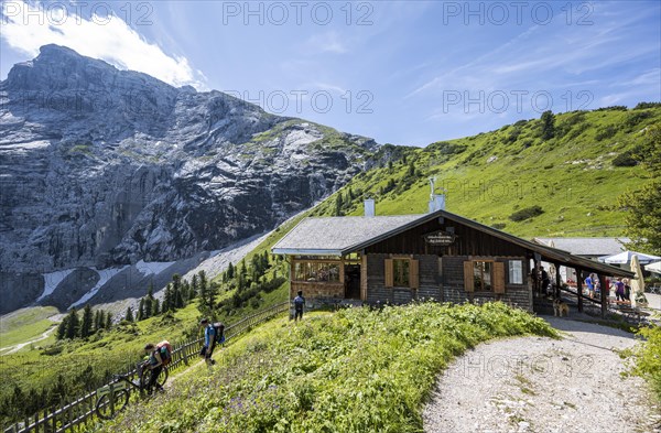 Hut in the mountains