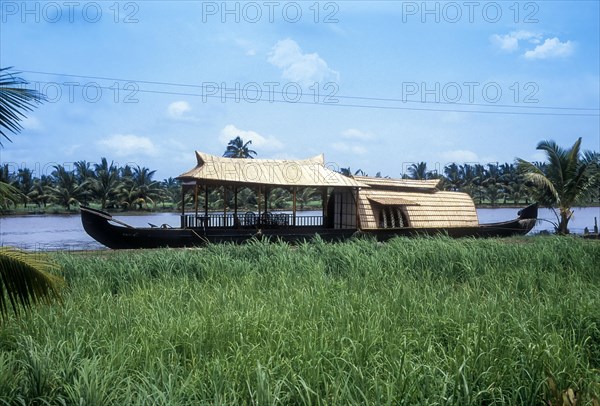 The Kettuvallam is a house boat widely used in Kerala