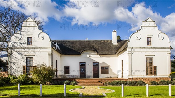 Stellenbosch with intact historic old town