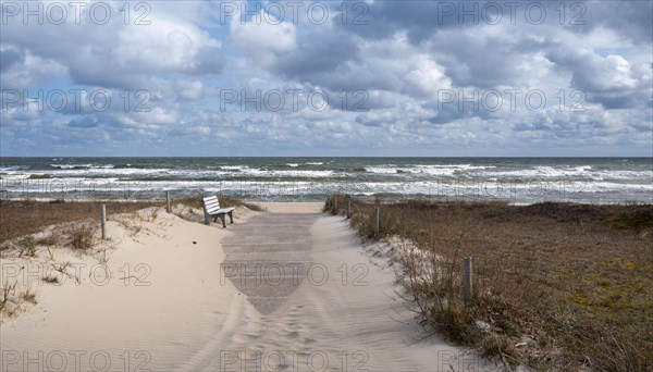 Strand und Ostsee bei Baabe