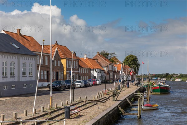 Old Town by the Canal in Ribe