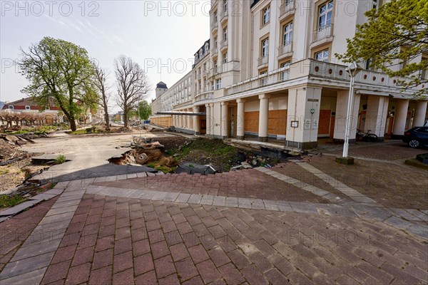 Flutschaeden im Kurviertel von Bad Neuenahr