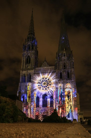 Lightshow CHARTRES EN LUMIERES