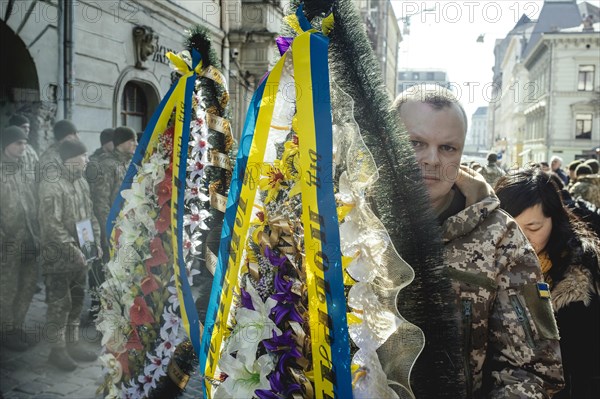 Burial of Oleg Yashchishin