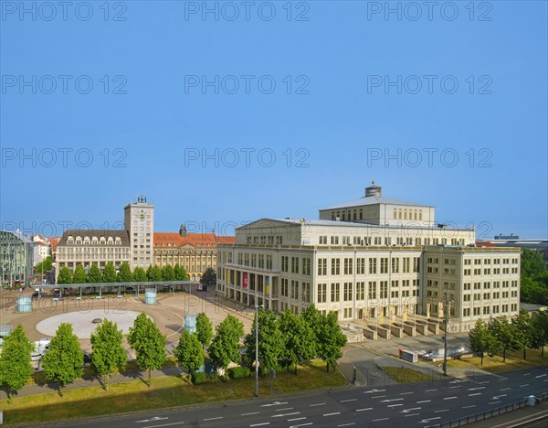 Krochhochhaus and Leipzig Opera House