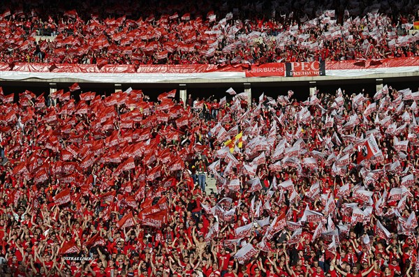 Fanblock SC Freiburg SCF