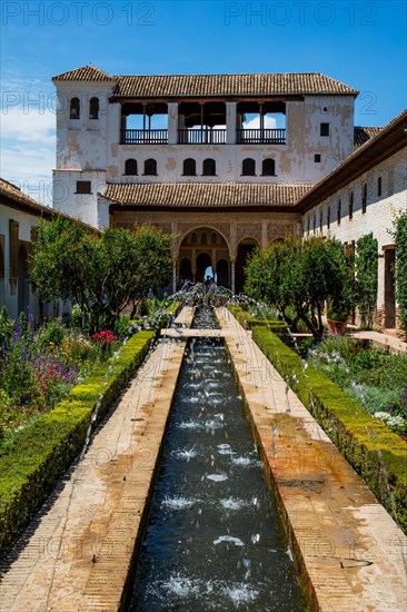 Courtyard of the irrigation canal