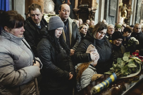 Funeral of Oleg Yashchishin