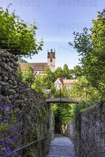 Meissnerstiege und Kirche St. Gallus