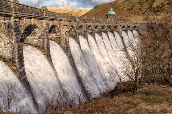 View of the dam