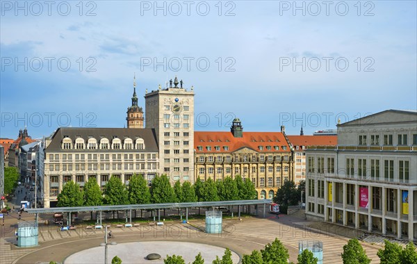 Krochhochhaus and Leipzig Opera House