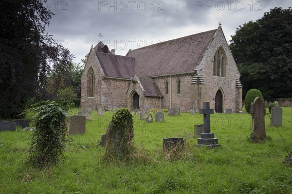 Churchyard and 13th century Anglican parish church