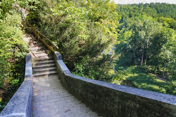 Teufelsbruecke im Fuerstlichen Park Inzigkofen