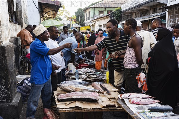 Fischmarkt im Darajani Market