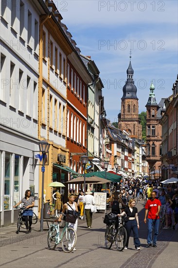 Street scene pedestrian zone