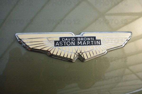 Vintage Car Emblem Aston Martin