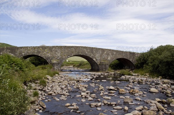 Corran bridge leargybreck on the scottish island of Jura