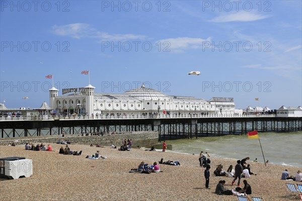 Brighton Pier on Brighton Beach