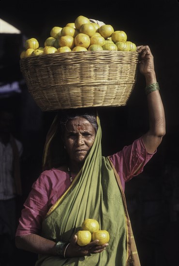 Fruit seller in Mysore