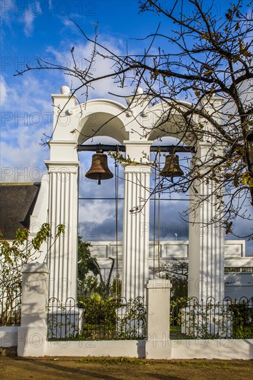 Stellenbosch with intact historic old town