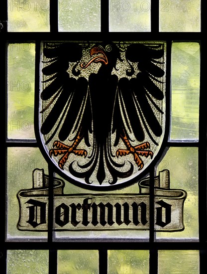 Historical coat of arms disc of Dortmund