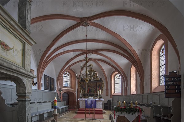 Interior of St Matthew's Church