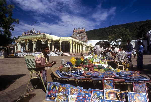 Vishnu temple in Alagar Koyil or Azhagar Kovil near Madurai in Tamil Nadu