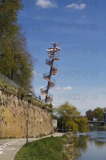 Berblinger Tower in honour of the tailor of Ulm