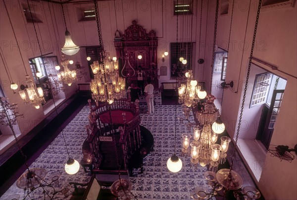 The Paradesi Synagogue of Mattancherry in kochi