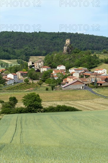 Laroche-Faugere castle. Â Bournoncle Saint Pierre near Brioude city