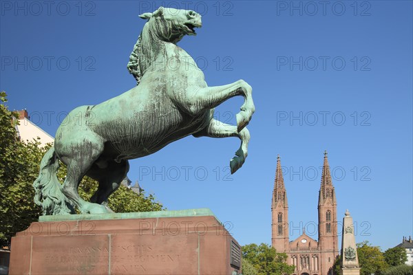 Oraniendenkmal at Luisenplatz in Wiesbaden