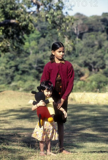 Kodava children in Kodagu