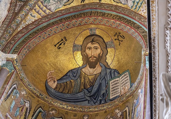 Christ Pantocrator mosaic