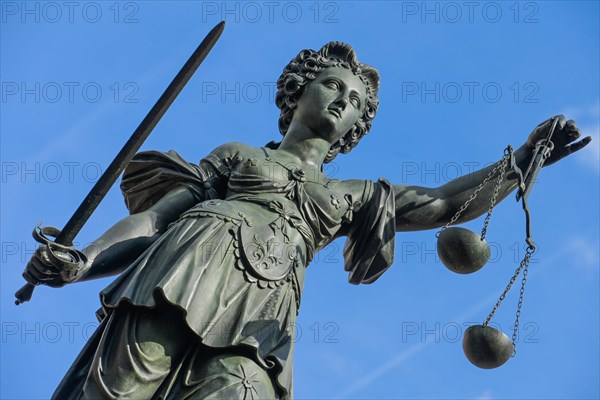 Fountain of Justice with Justitia