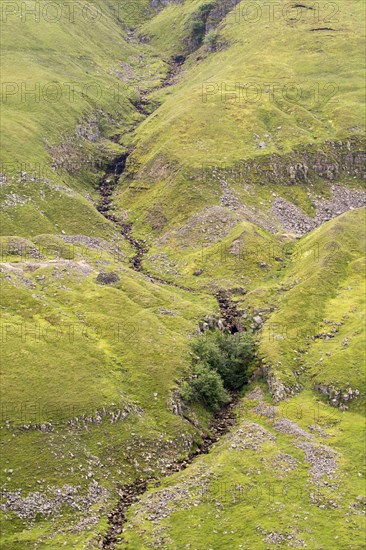 View of an old lead mine