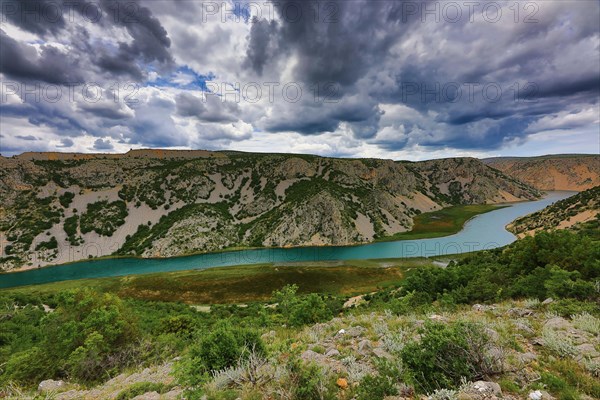 River landscape Zermanja