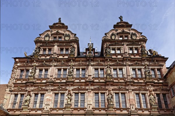 Friedrichsbau in the castle courtyard