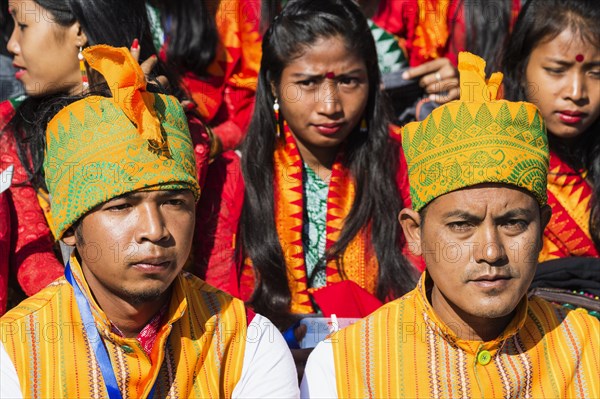 Tribesmen at the Hornbill Festival