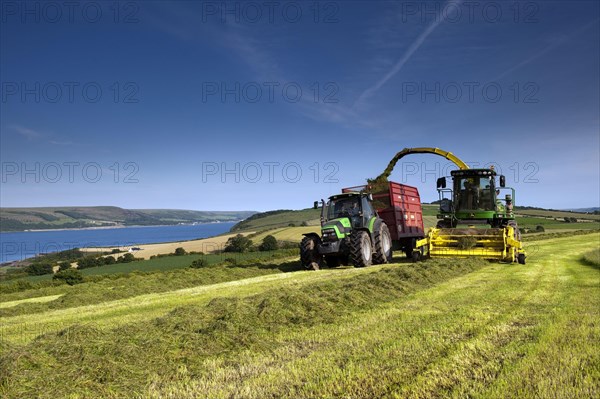 John Deere self-propelled forage harvester