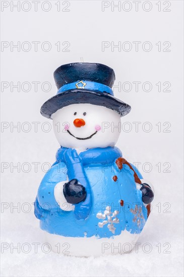 Wax snowman