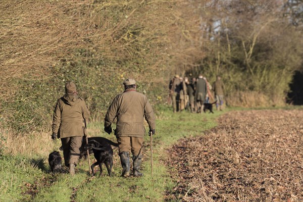 Picker upper team following the Guns to the next firing post