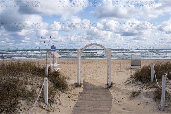 Strand und Ostsee bei Baabe