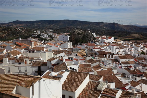 Municipality of Olvera in the province of Cadiz