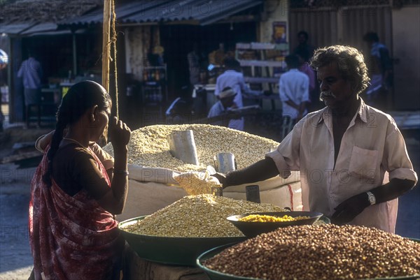 A man selling Peanuts