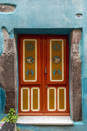 Colorful door