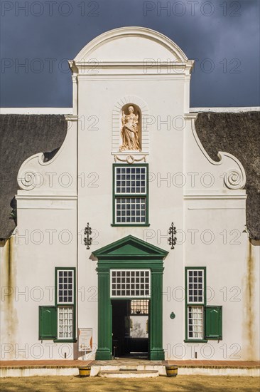 Gable of the manor house