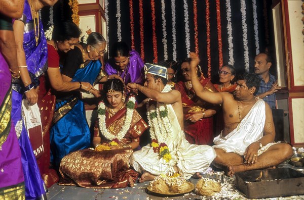 Wedding sequence of Udupi Madhwa Brahmin in Karnataka