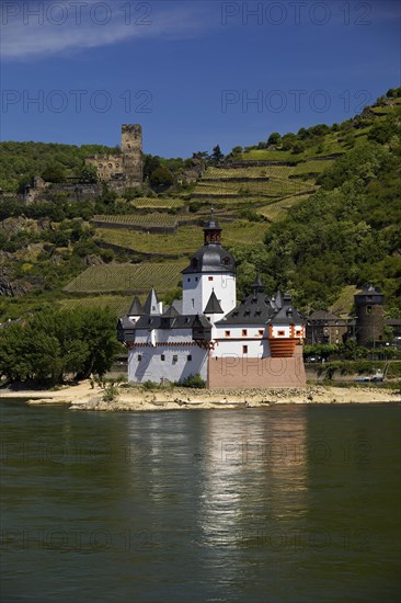 Gutenfels Castle and Pfalzgrafenstein Castle