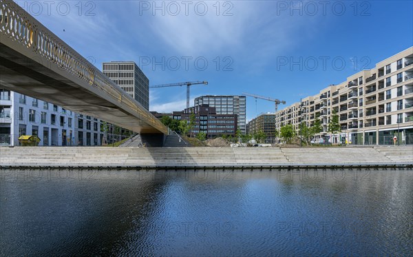 Golda Meir Steg at the Landwehrkanal