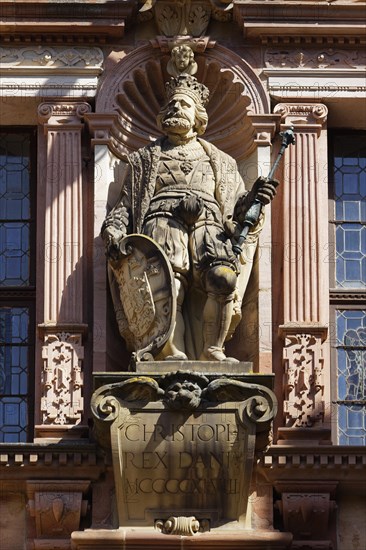 Sculpture of Christoph III born as Christoph von Pfalz-Neumarkt